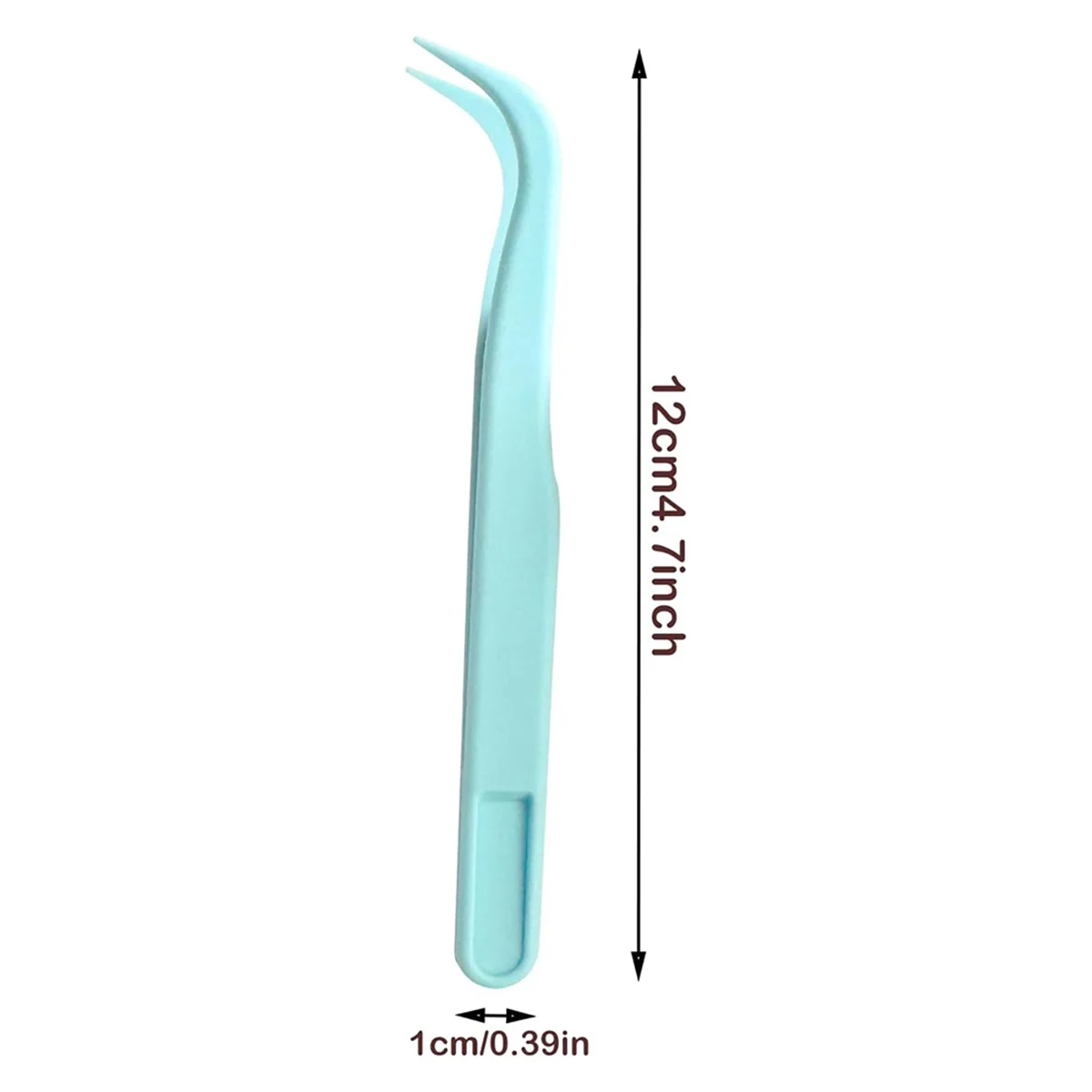 

ABNQ 15 шт. пластиковые пинцеты для детей, пинцеты для рукоделия, подходят для самостоятельного изготовления ювелирных бусин, кормления животных, 5 цветов