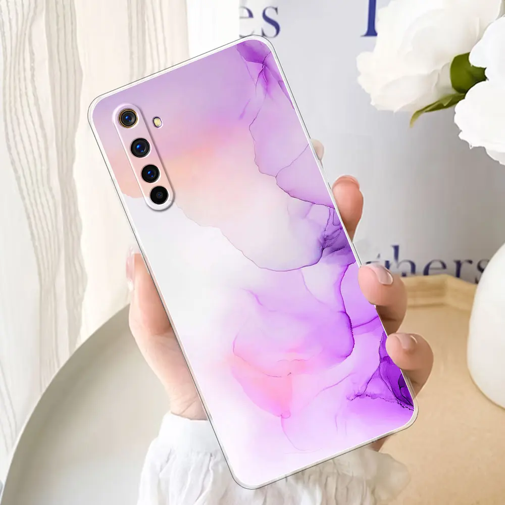 For Realme 6 Case Realme 6 Pro Cases TPU Back Cover on Realme 6 Pro Soft TPU Silicone Phone Case For OPPO Realme6 6s 6Pro Coque