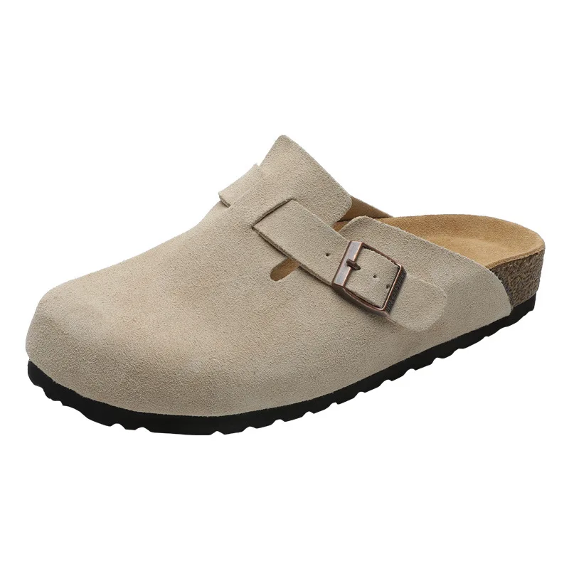 2026 New Fashion Leather Sandals for Men And Women Retro CasualComfortable Anti-Slip Beach Shoes for Spring And Autumn Ffashion
