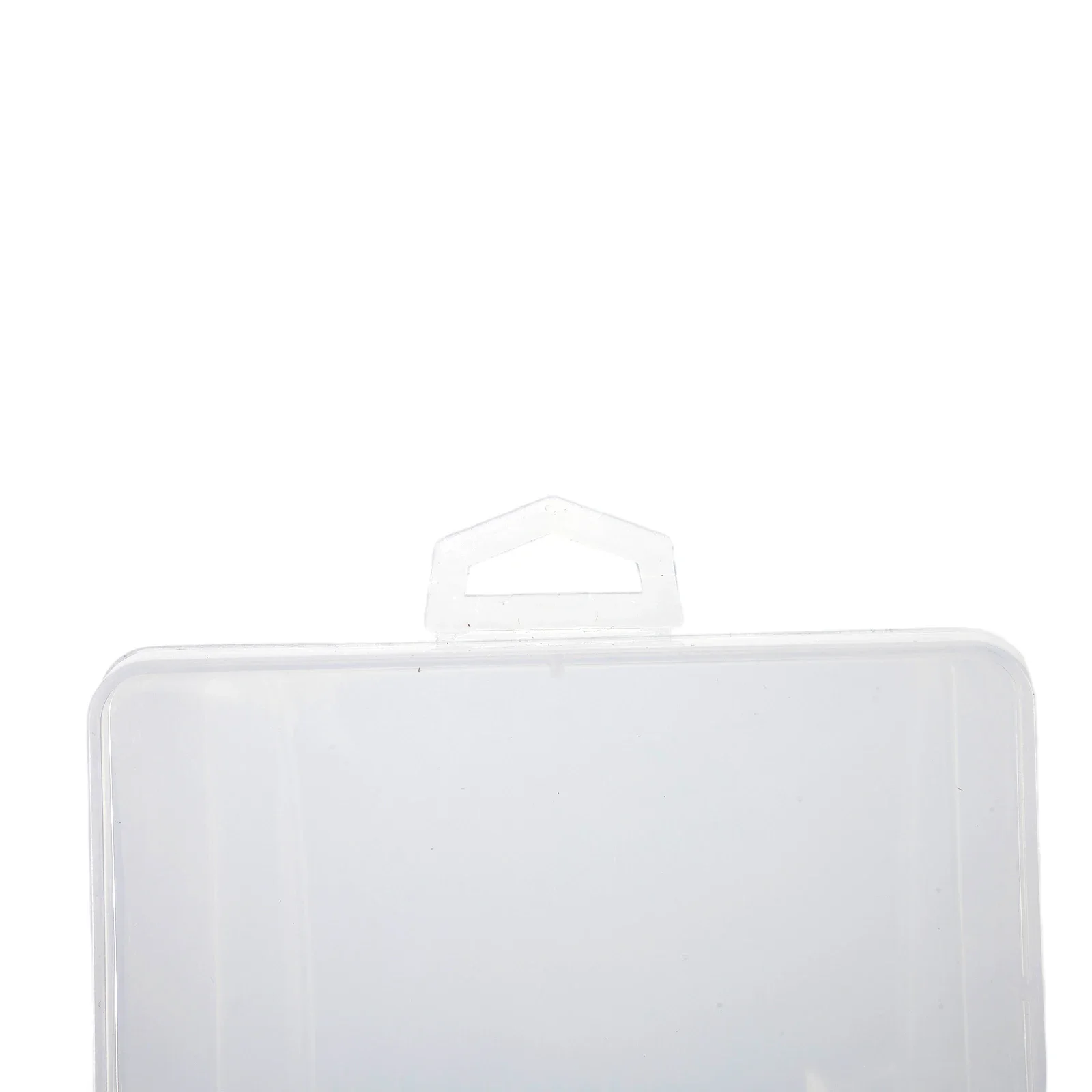 Rectangular Plastic Transparent With Lid Storage Box Collection Container Case Suitable For Depositing Bank Cards ID Cards