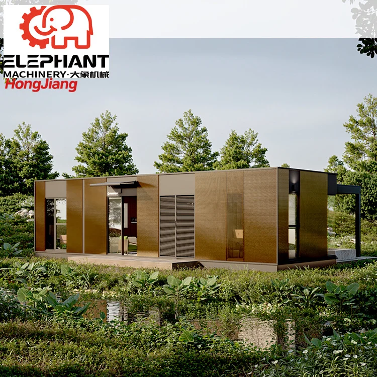 Resort Hotel Modern Modular 40ft Container House for Sale Glamping Outdoor Tiny House Apartment Modular Mouse Vacation Cabin