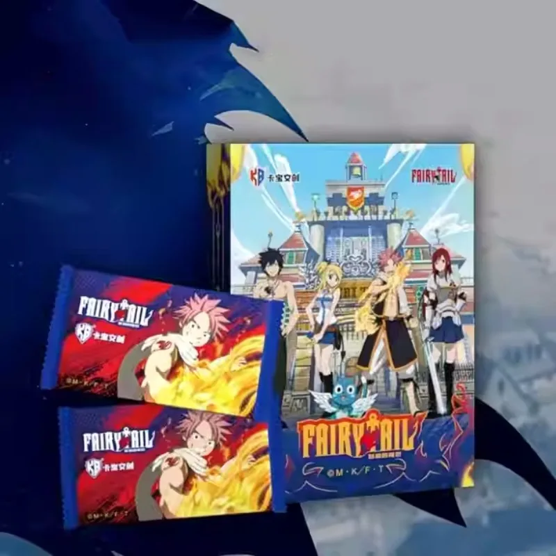Kabao Cultural Creativity Fairy Tail Lucy Natsu Erza Collection Cards Endless Adventure 10-Yuan Pack Children's Holiday Gifts