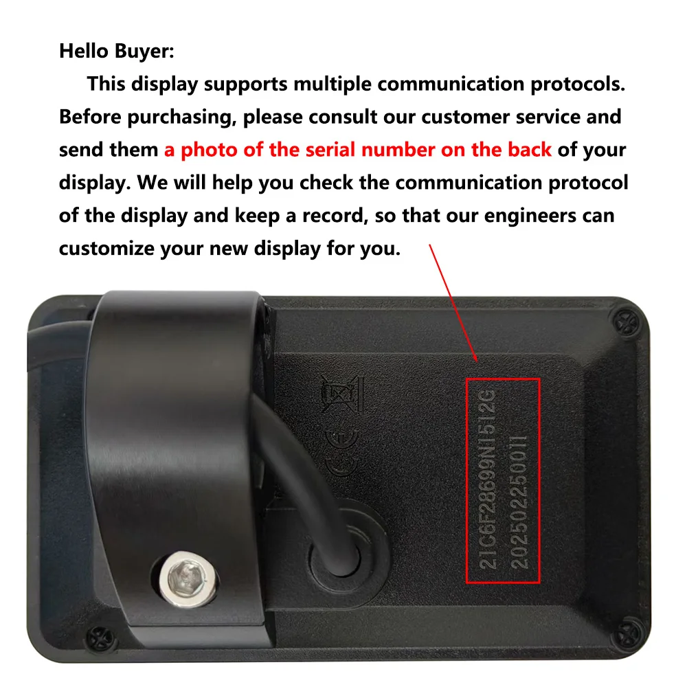 Electric Bike KD21C LCD Display Screen Meter KEY DISP 5pin Male Plug 24V 36V 48V 52V Speed Controller Panel For Ebike MTB UART