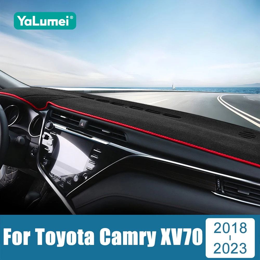 

Car Dashboard Cover For Toyota Camry 70 XV70 2018 2019 2020 2021 2022 2023 Camry Hybrid Dash Sun Shade Mat Pad Accessories