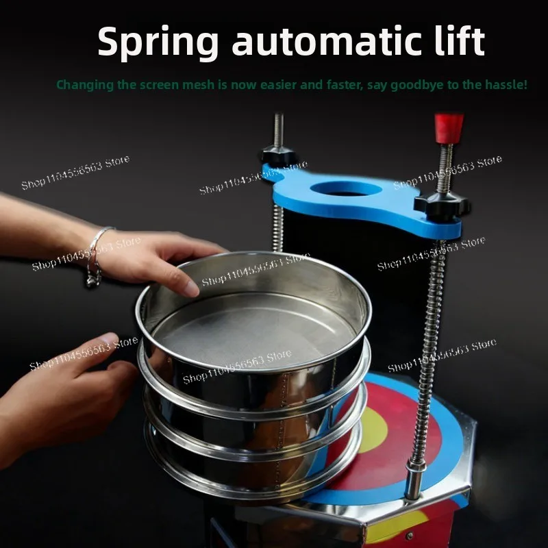 Multi-Layer Mini Electric Standard Vibrating Screen, Lab-Specific Particle Size Testing Sieve