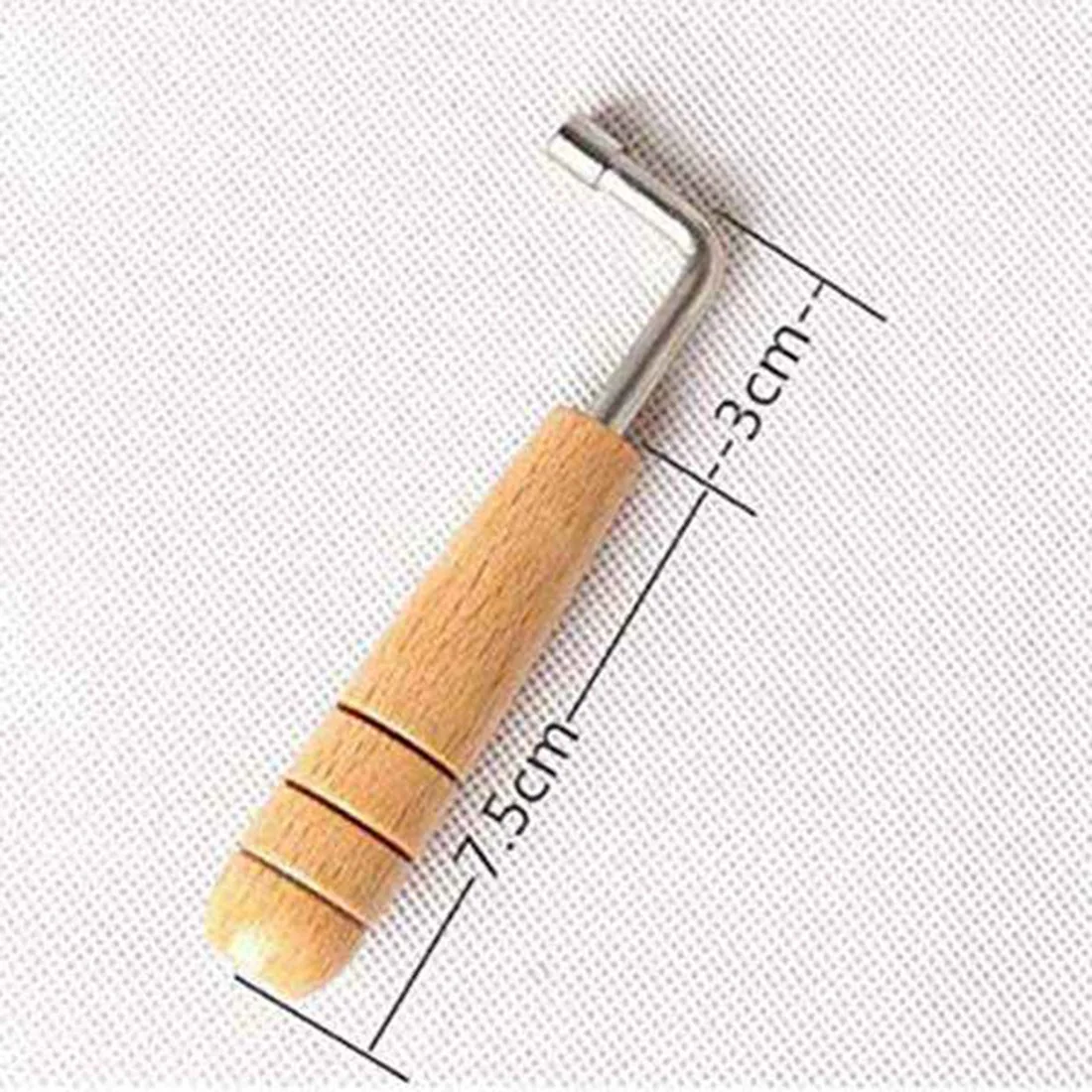 A79E-10Pcs ضبط دبوس المسامير و10 قطعة المسامير ، مع مفتاح ضبط على شكل حرف L ، 10 سلسلة Laiyaqin لأداة سلسلة القيثارة القيثارة