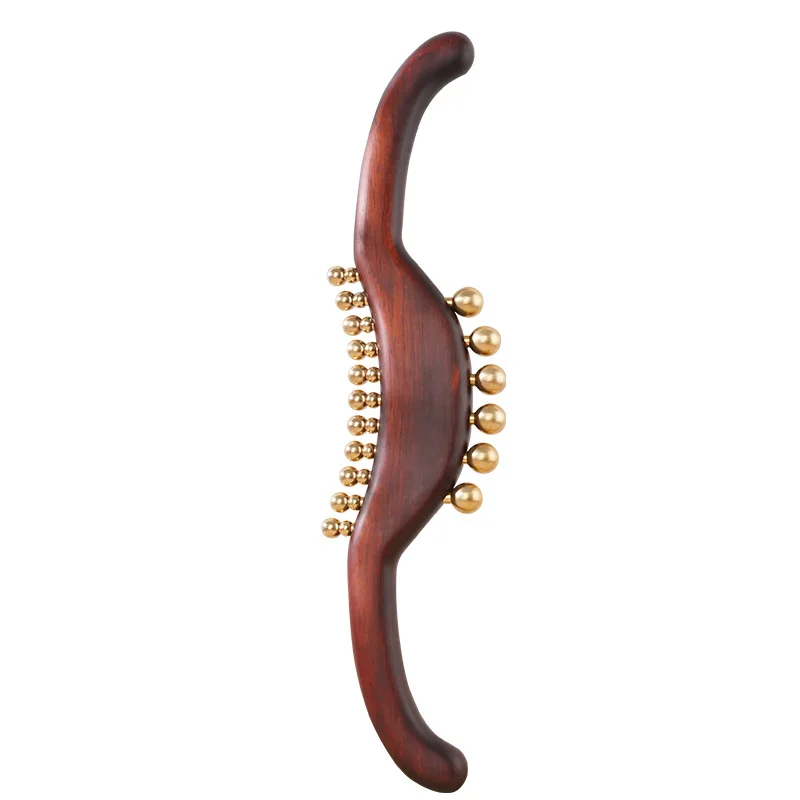 Sandalwood Massage Stick Full Body Meridian  for Abdomen Shoulders Neck and Back Home Use