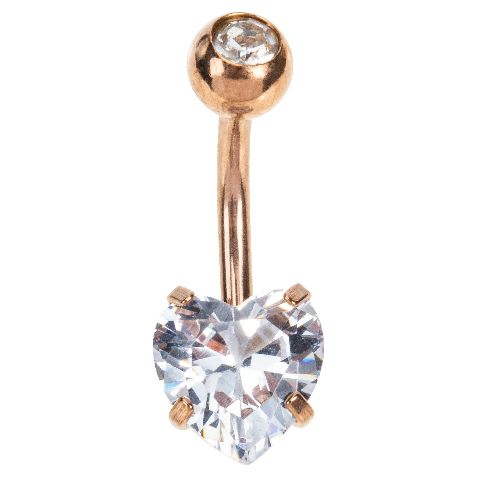 Belly Button Ring Stainless Steel Navel Ring with Sparkling Rhinestone Classic Timeless Style for Piercing Art Lovers Women