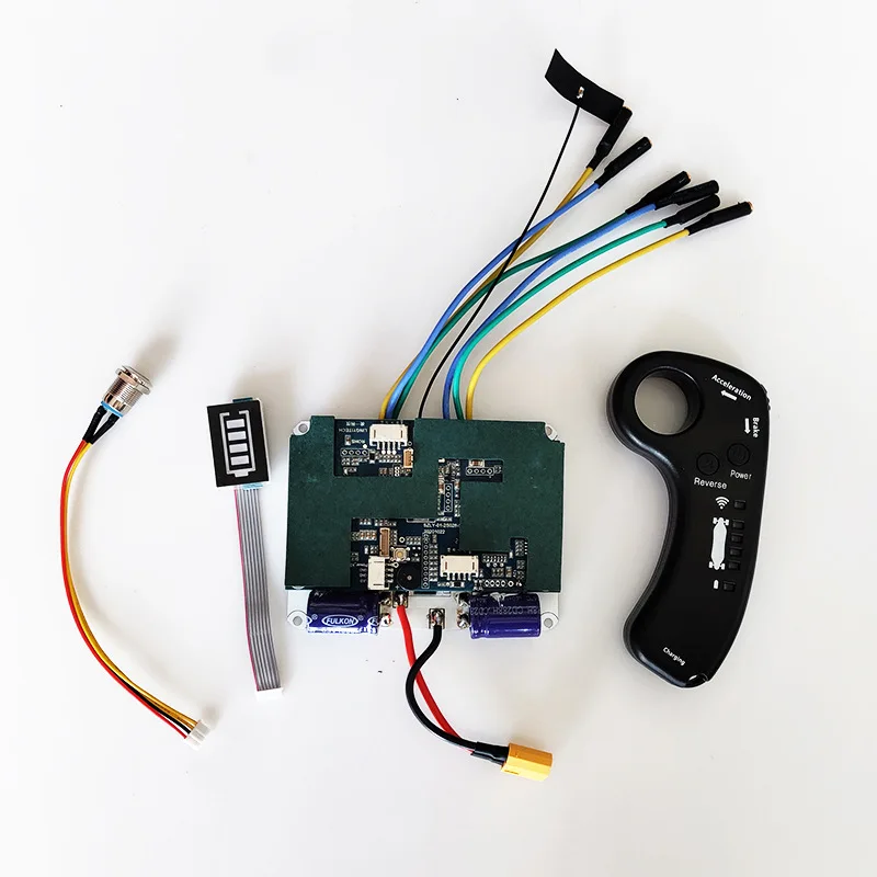 Electric quad-wheel scooter controller ESC Dual-wheel drive remote control 6S, 7S, 10S, 12S