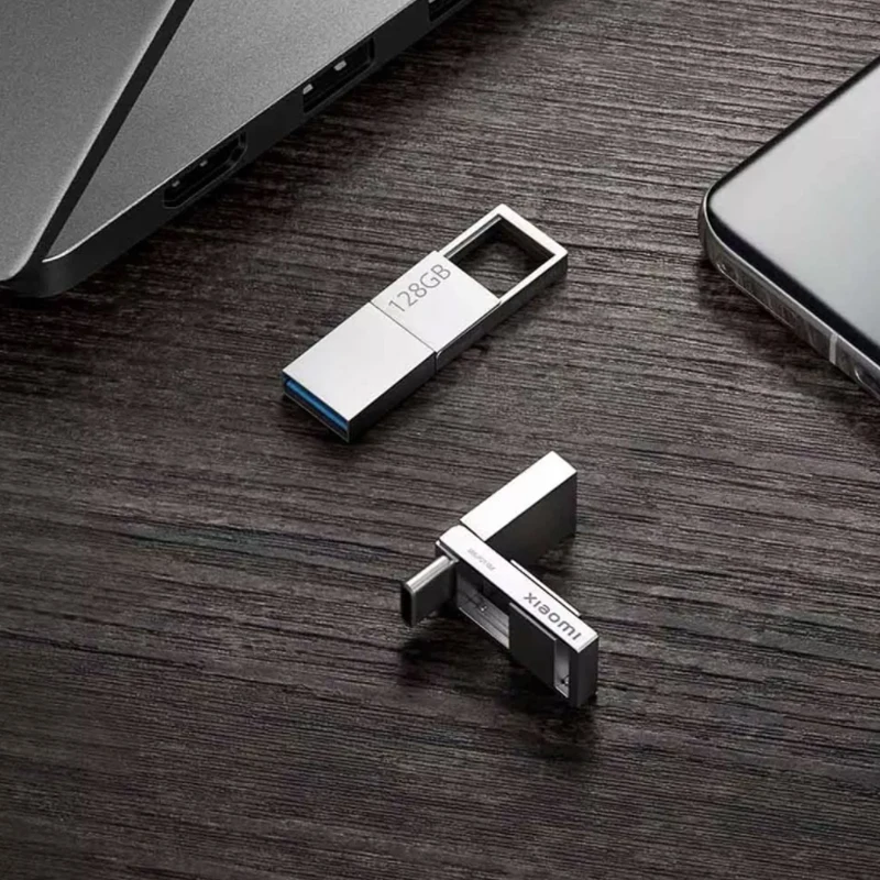 جديد شاومي المزدوج واجهة يو القرص 64G 128G المحمولة USB 3.2 Type-C واجهة الهاتف المحمول الكمبيوتر الإرسال المتبادل