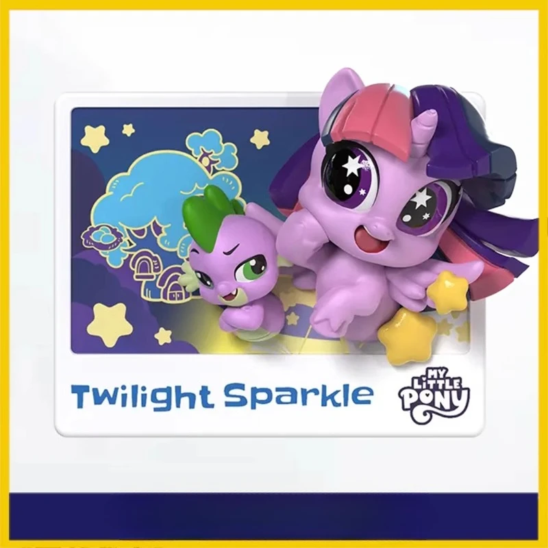 

KAYOU натуральная My Little Pony Biqi скрытый стиль милая мягкая коллекционная карта аниме детские игрушки Рождественский подарок