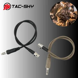 TS TAC-SKY Tactical Airsoft Hunting Noise Canceling Pickup  AMP Headset Data Cable is not compatible with FCS AMP Headset