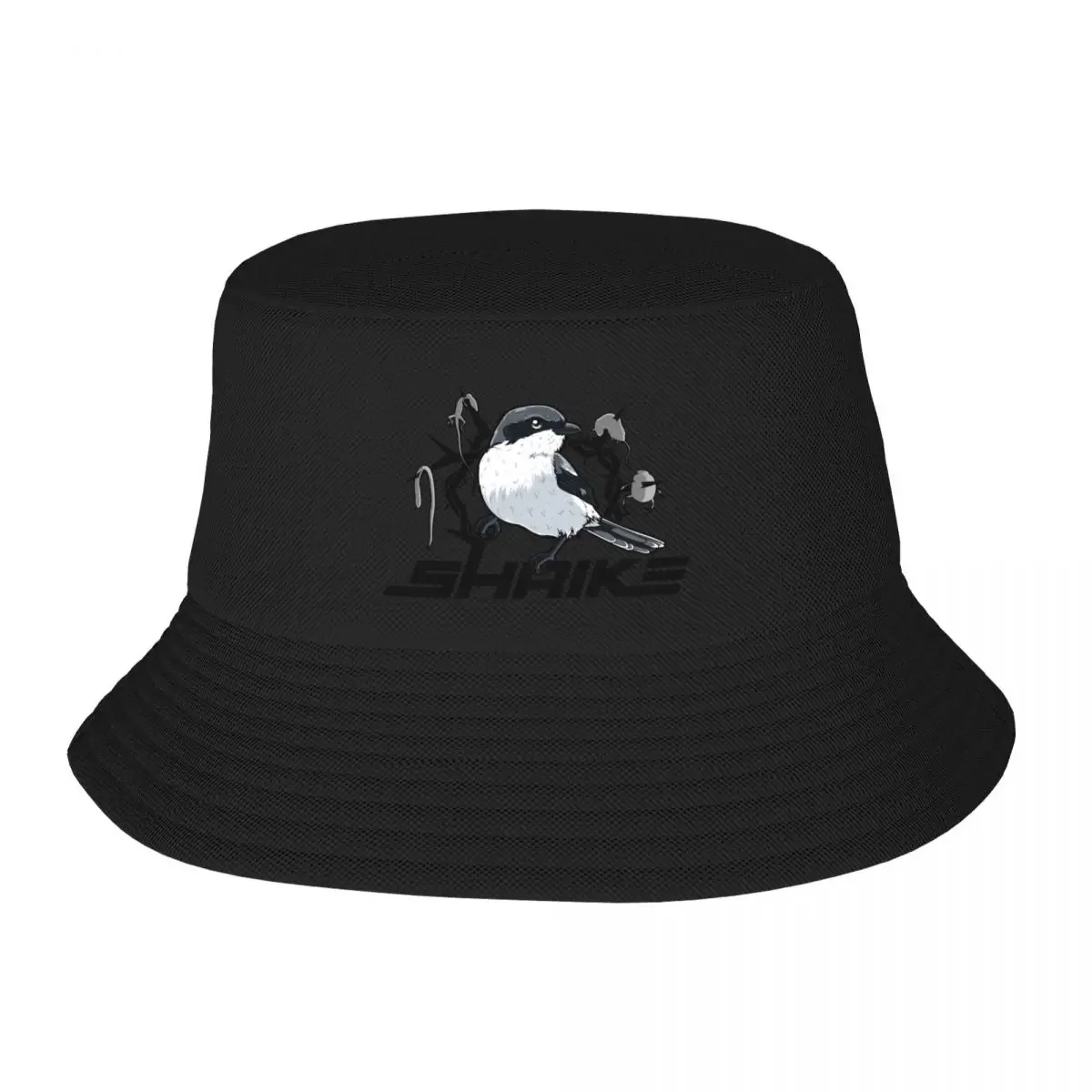 New Loggerhead Shrike Bucket Hat New In The Hat Sun Cap Hat Female Men's