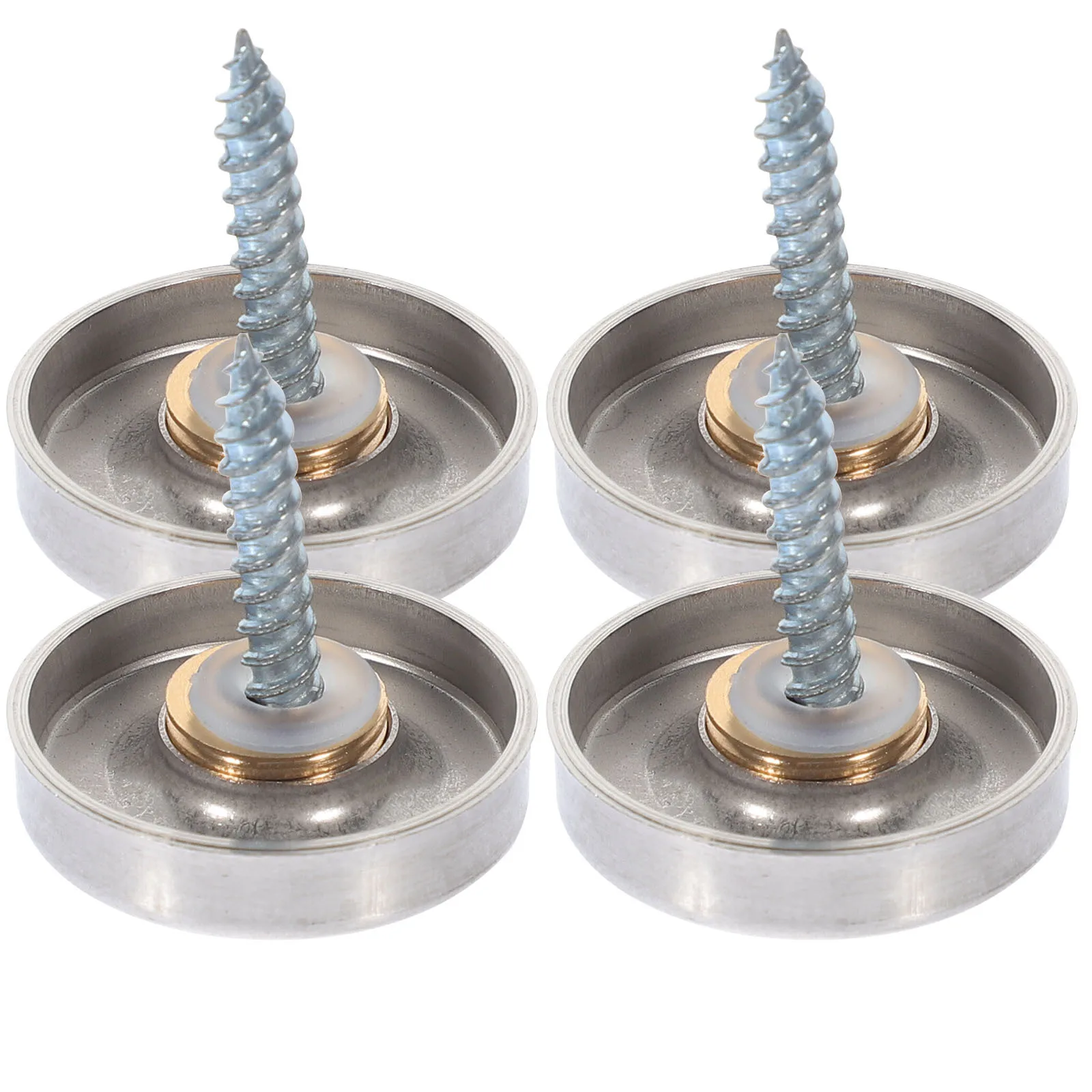 

20Pcs Stainless Steel Sign Holder Screws Decorative Caps Glass Nails Mounting Hardware Mirror Advertising Fasteners