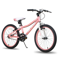 Hiland 20 Inch Kids Mountain Bike for Boys, Girls, Single Speed Kids Bicycles with Dual Handbrakes and Kickstand