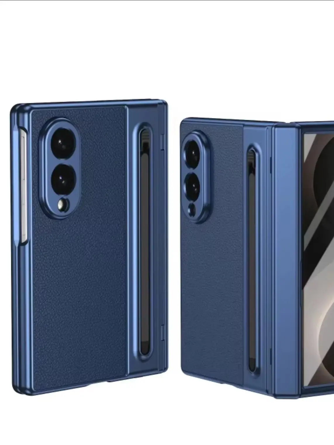Etui ochronne do Samsung Galaxy Z Fold 8 z ochroną zawiasu, odpornym na odciski palców, z rysikiem i folią, tylna obudowa telefonu komórkowego. — zdjęcie produktu 7