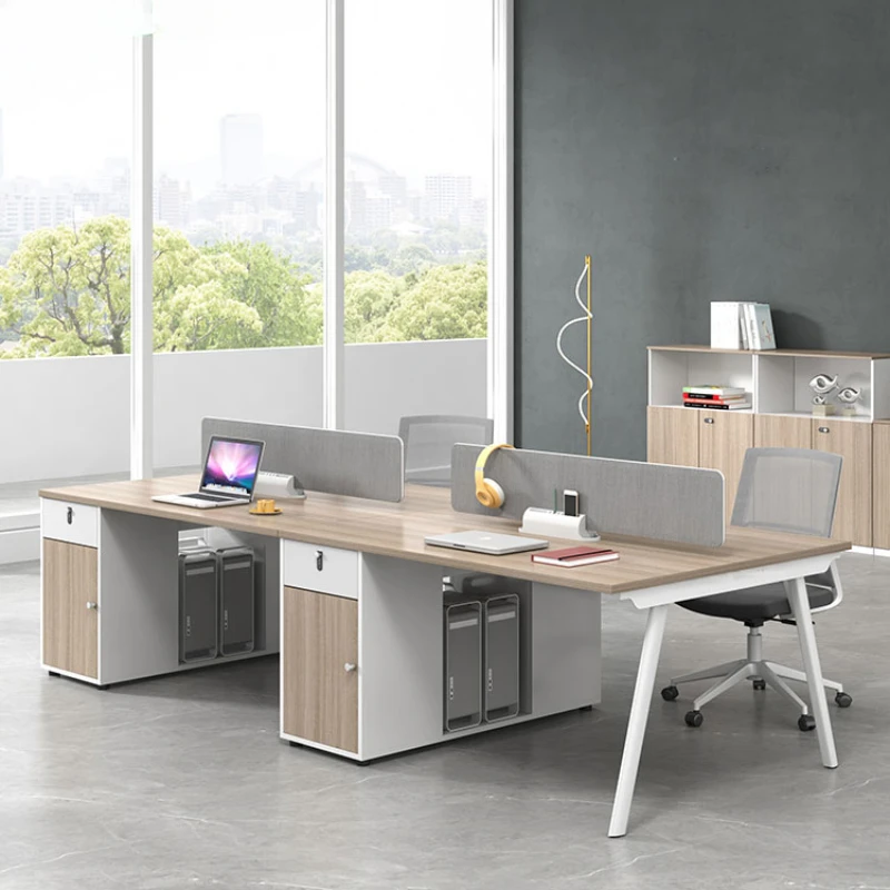 Study Corner Work Desk Staff Office Modern Executive Luxury Desk Accessories Computer Escritorios Bureau Meuble Furniture HD50WD