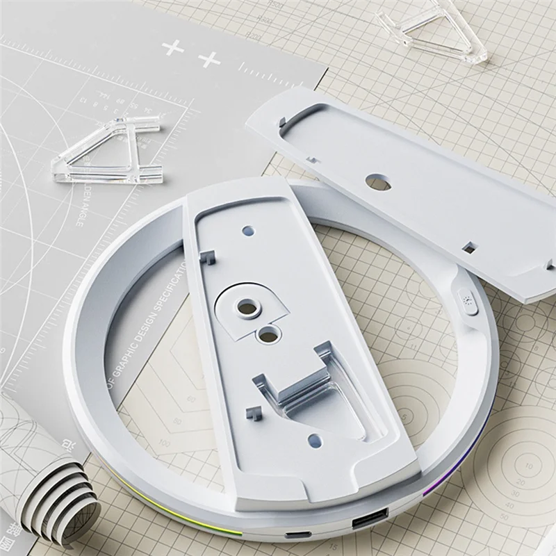 A10R Vertical Stand For PS5 Slim Console Disc And Digital Edition Holder RGB Base For Playstation 5 Slim