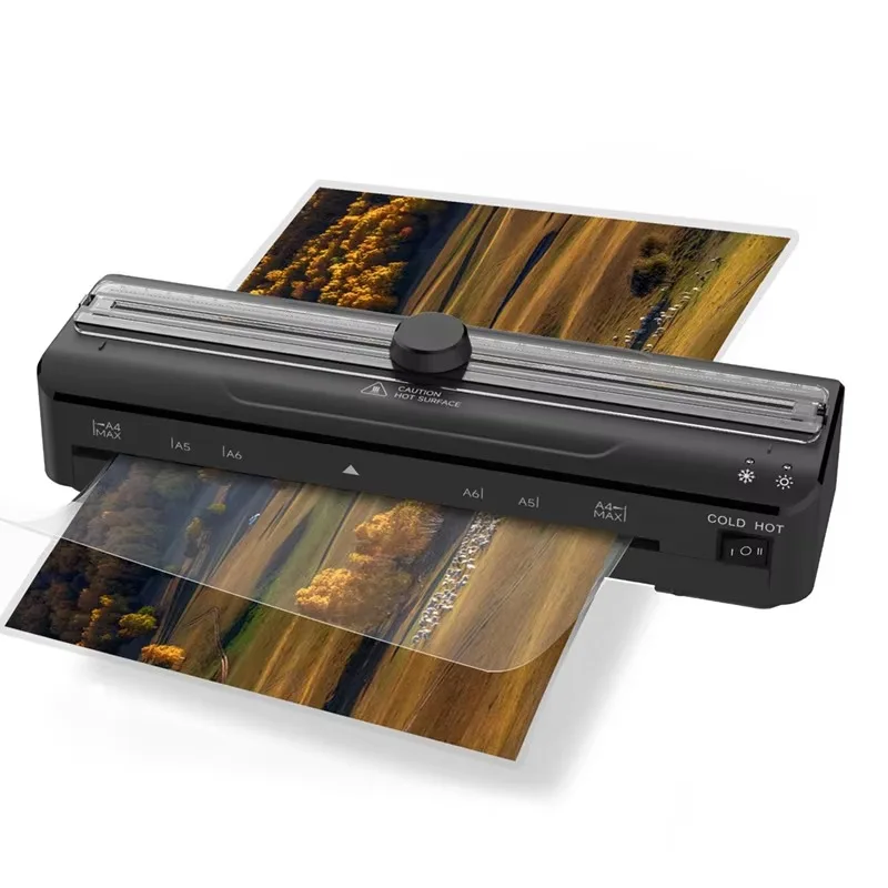 

FNL009 Photo Laminator Office Document Laminating Machine Hot Selling Home Plastic Hot and Cold Photo Laminator A4 Laminator