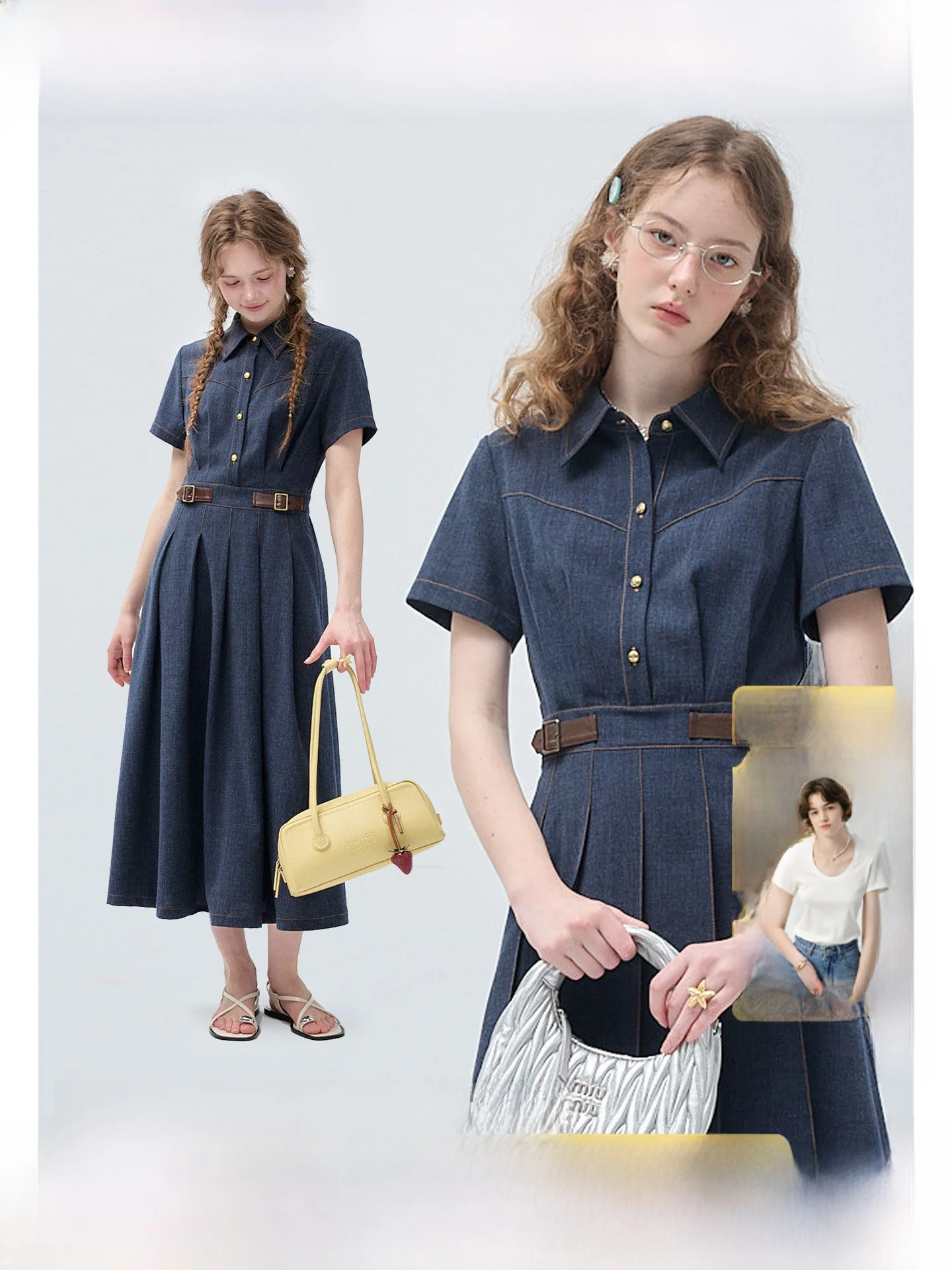 

Женское летнее повседневное платье А-силуэта больших размеров с плиссировкой, укороченное, прямое, до плеч, для официальных мероприятий