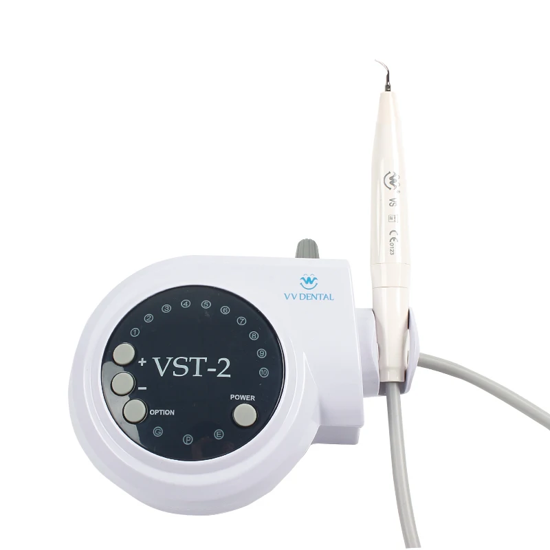 VV Dental Ultrasonic Scaler Machine Remove Calculus And Stains With Handpiece and 5pcs Tips Teeth Whitening Cleaner Dentist Tool