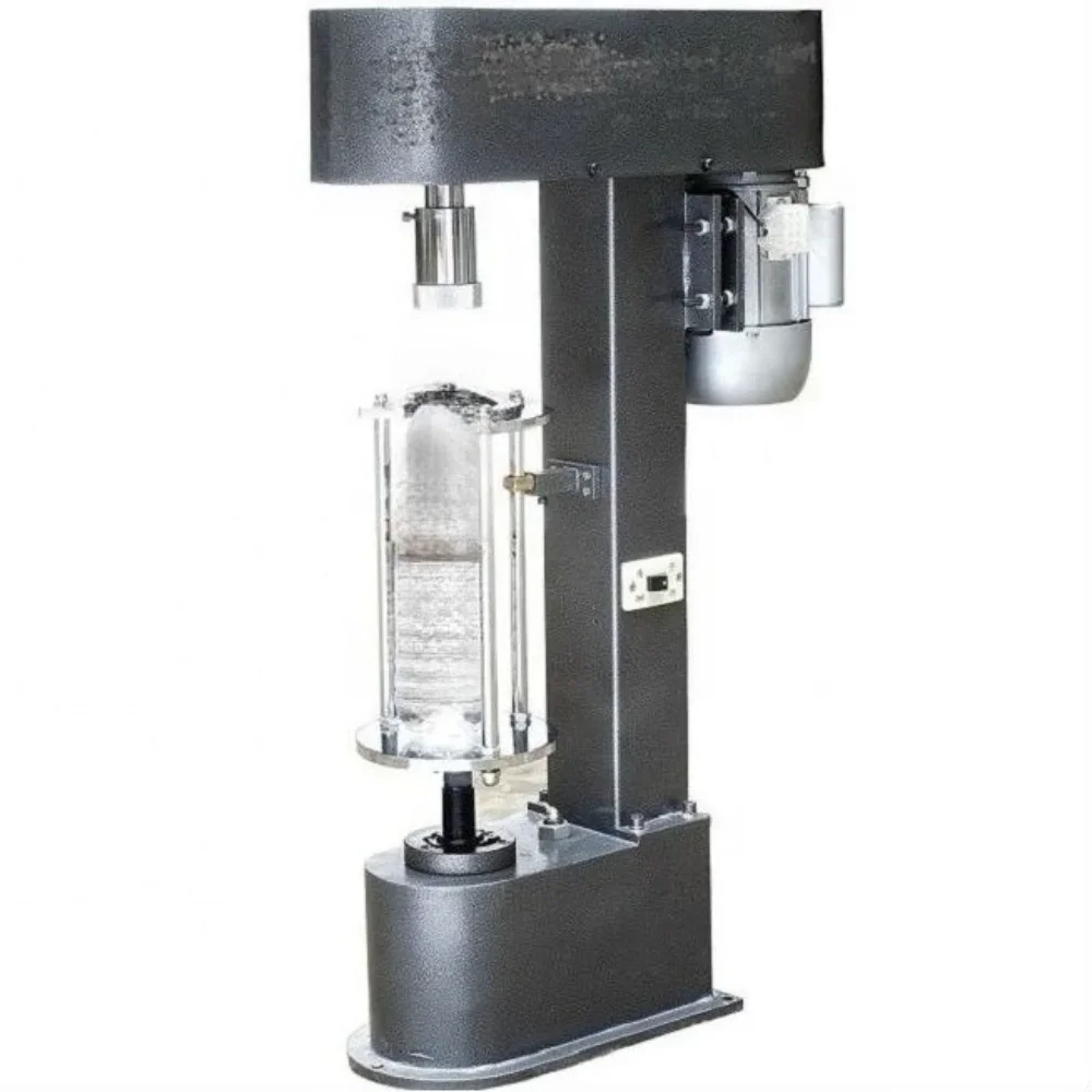 

Semi-automatic capping machine for metal and plastic nuts