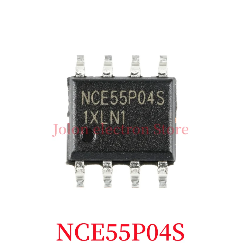 100% new NCE55P04S SOP-8 55V/4A dual P-channel MOSFET chip