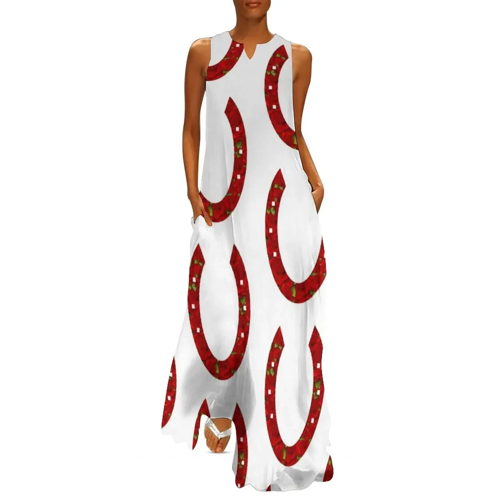 

Horseshoe Long Dress women's fashion dresses Dress for pregnant women summer dress dresses for special events