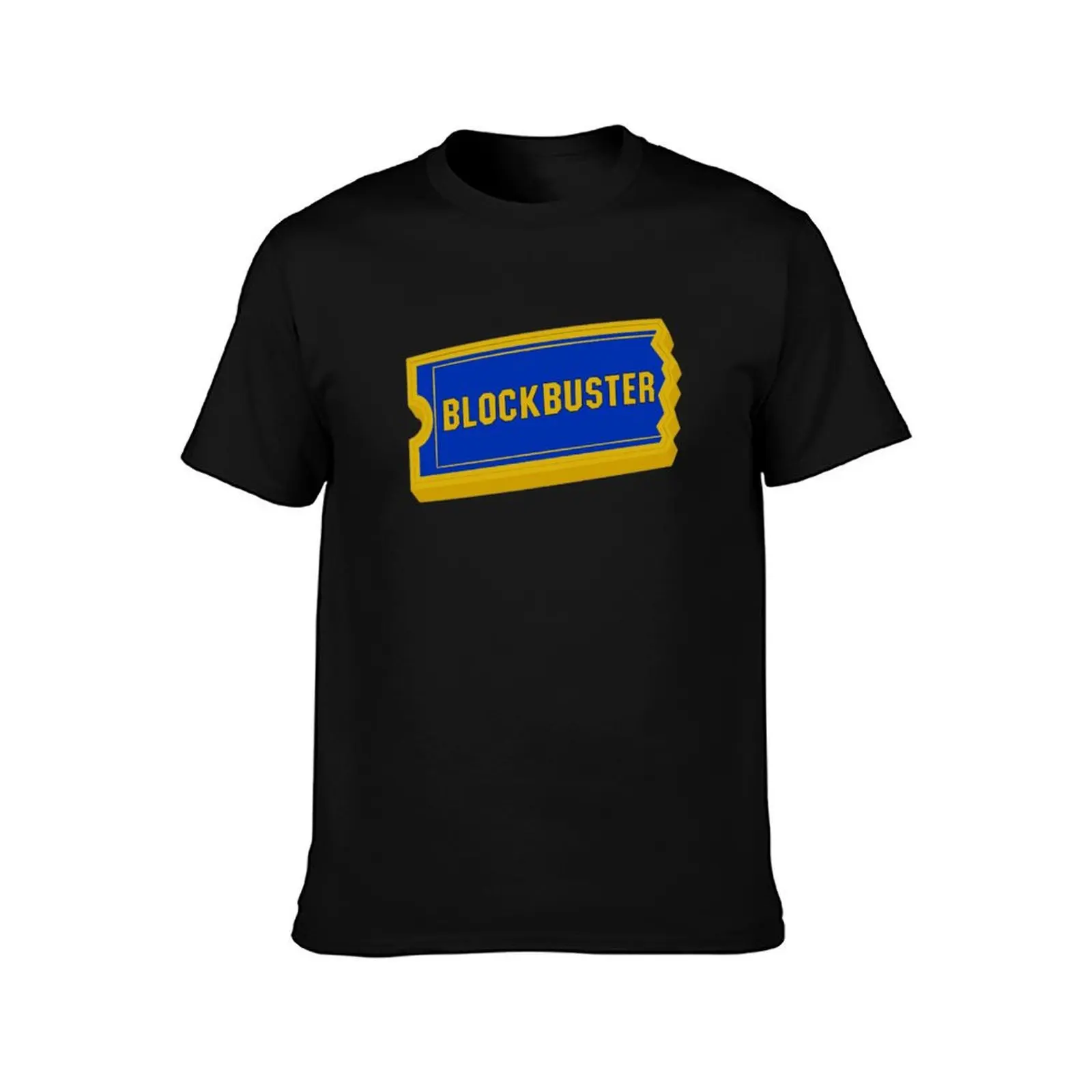 Blockbuster T-Shirt Summer Casual Cotton Tee Oversized Streetwear Tops Vintage Graphic Print Loose Fit Short Sleeve