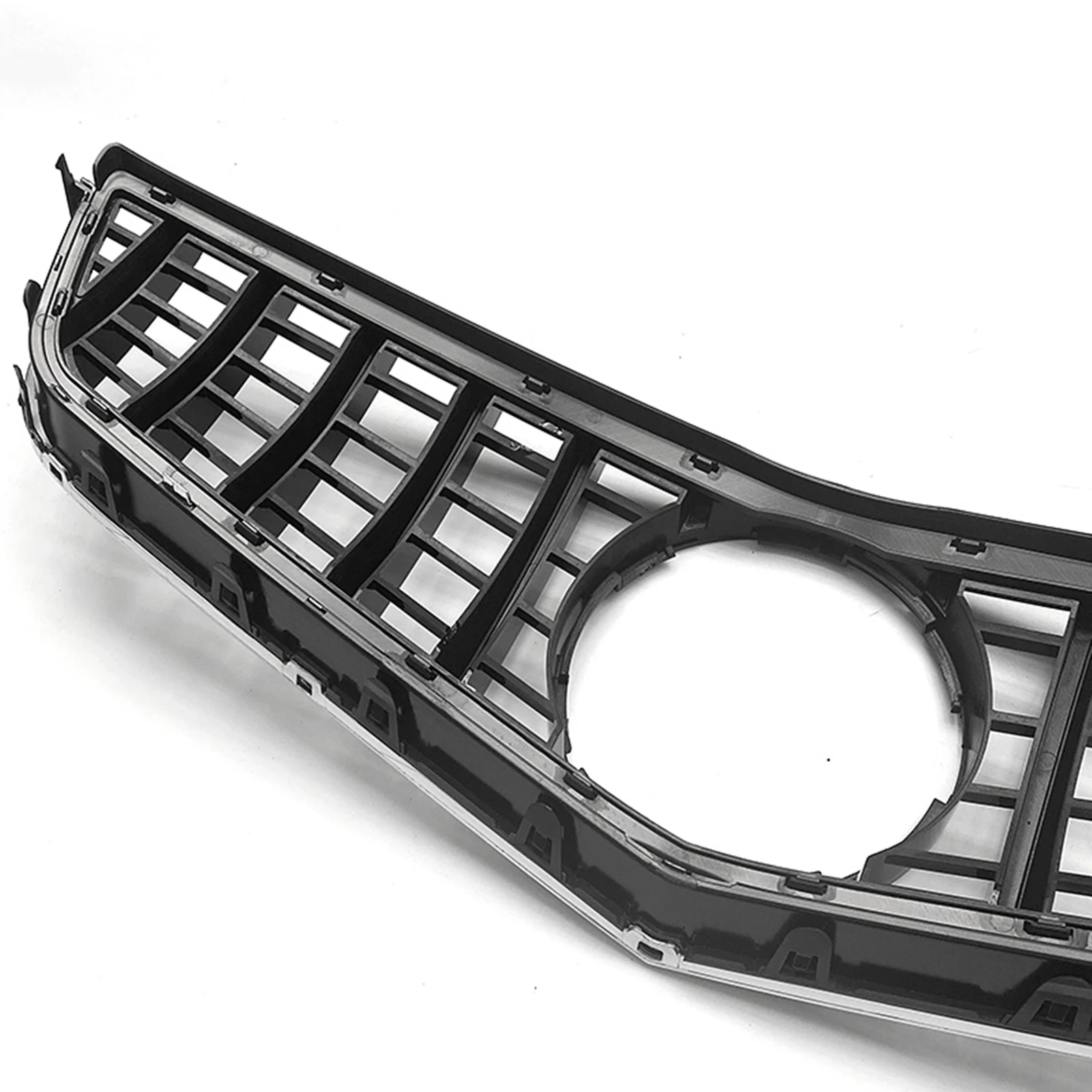 

Black GT Style Front Grille Racing Grill Upper Bumper Hood Mesh Grid For Mercedes Benz E Coupe Class W207 C207 2-Door 2009-2013