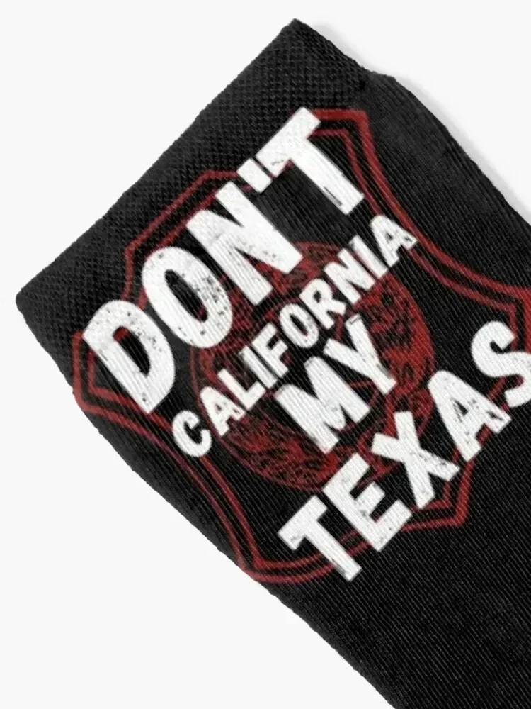 Don't California my Texas Socks Soccer custom fashionable Wholesale Man Socks Women's