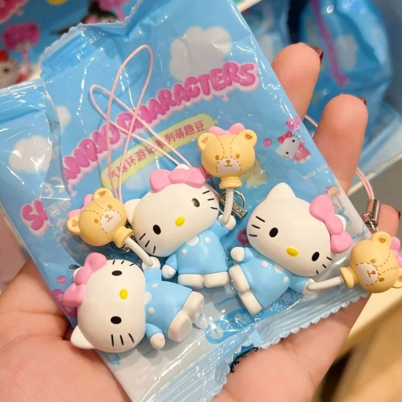 

Подлинная слепая коробка Sanrio Balloon Journey Series Kuromi Hello Kitty с корицей, слепая коробка, милая игрушка, коллекция фигурок, подарок