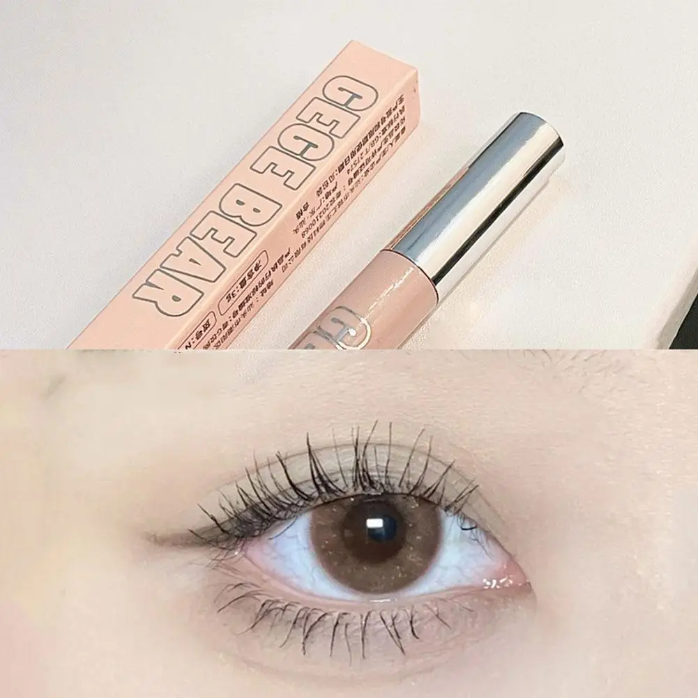 For Gege Bear Natural Curl Mascara Lasting Quick-drying Makeup Thick Mascara Lengthening Waterproof Non-smudge Eyelashes M4b0