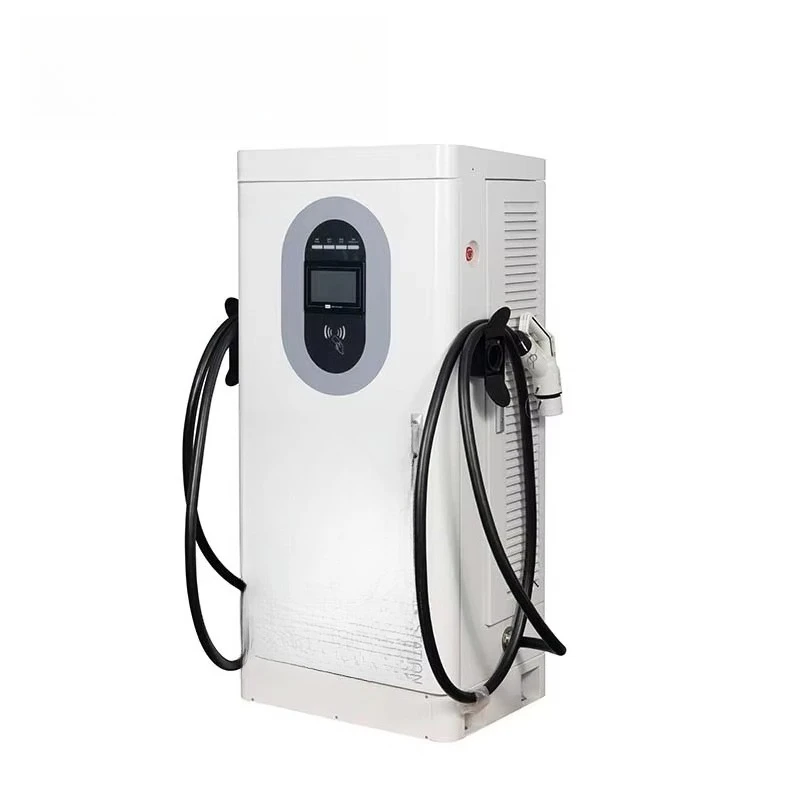 Dual Plug 60kw/120kw OCPP EV DC Fast Charging Station Floor-Mounted Commercial Charging Piles for Electric Vehicles