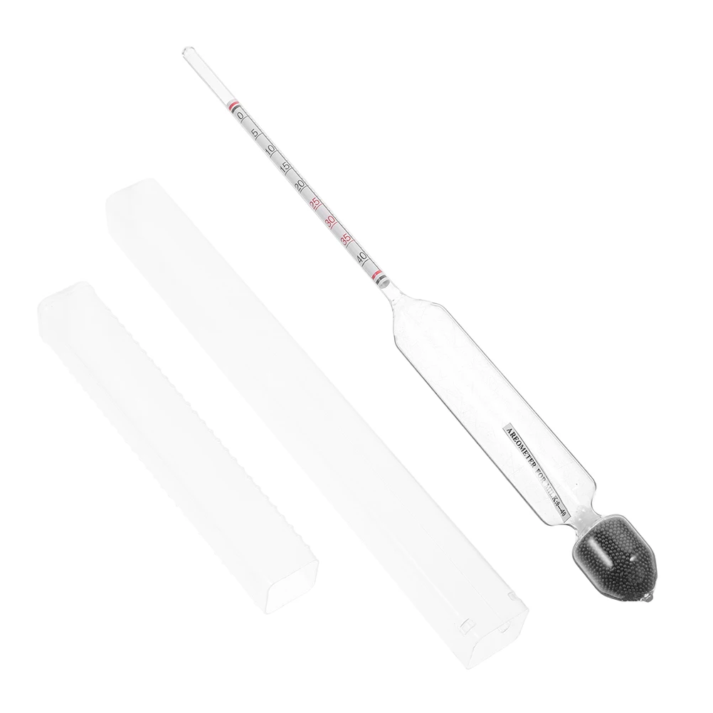 

2pcs Milk Hydrometer Lactometer Glass Safe Reliable Reusable Longtime Professional Simple Lines Easy Clear Read Home