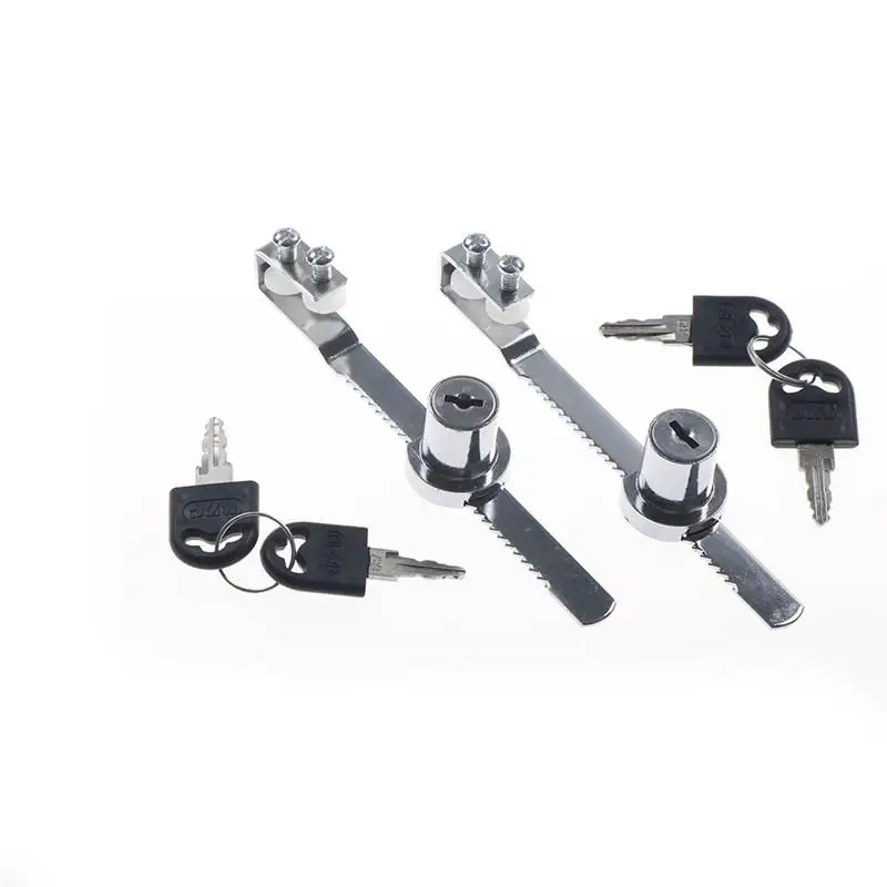 Durable Practical Cabinet Glass Door Lock+Keys For Reptile Showcase Display Case