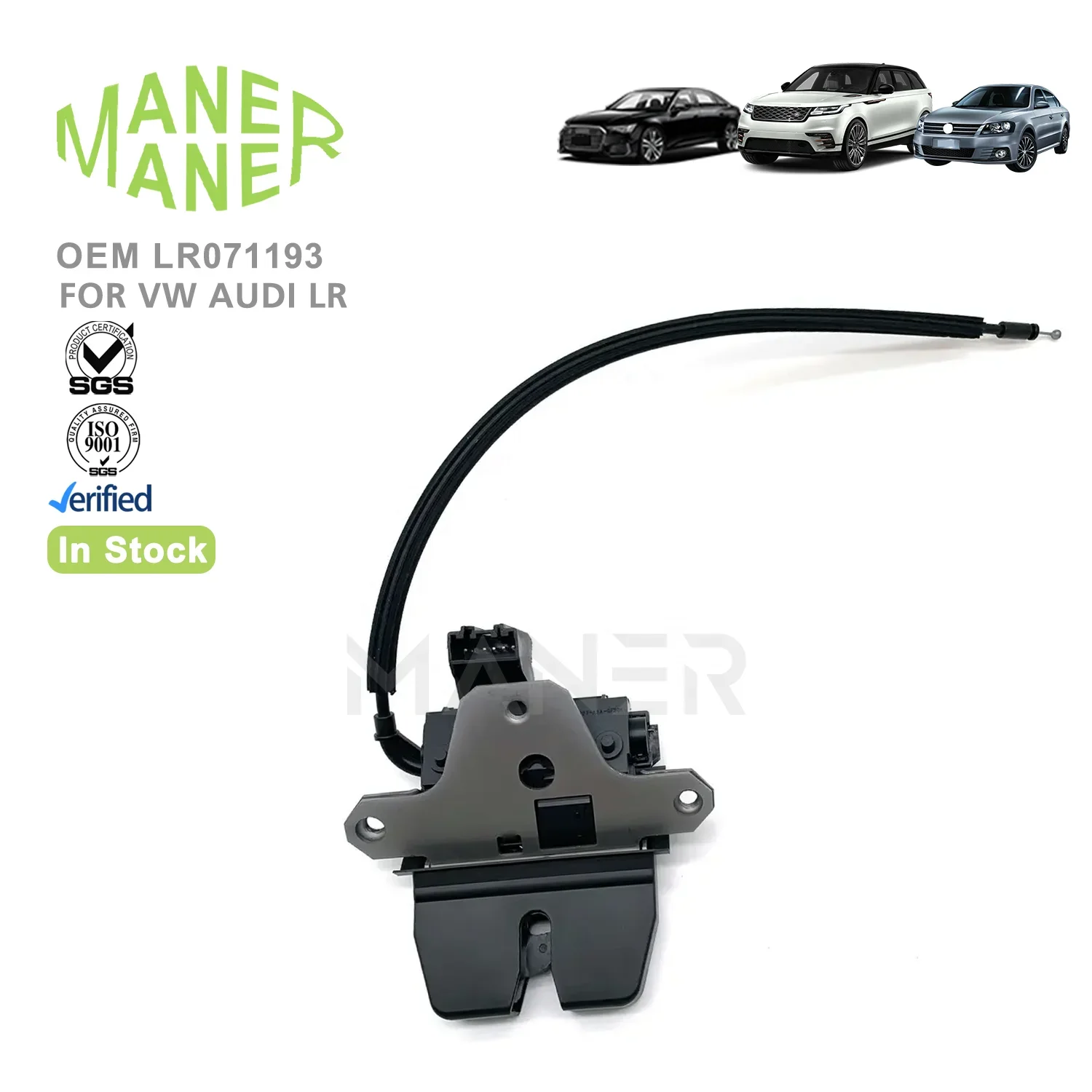 MANER Car parts LR071193 LR068100 LR051454 LR025420 in stock customized Door Latch Lock For Land Rover Range Rover Evoque