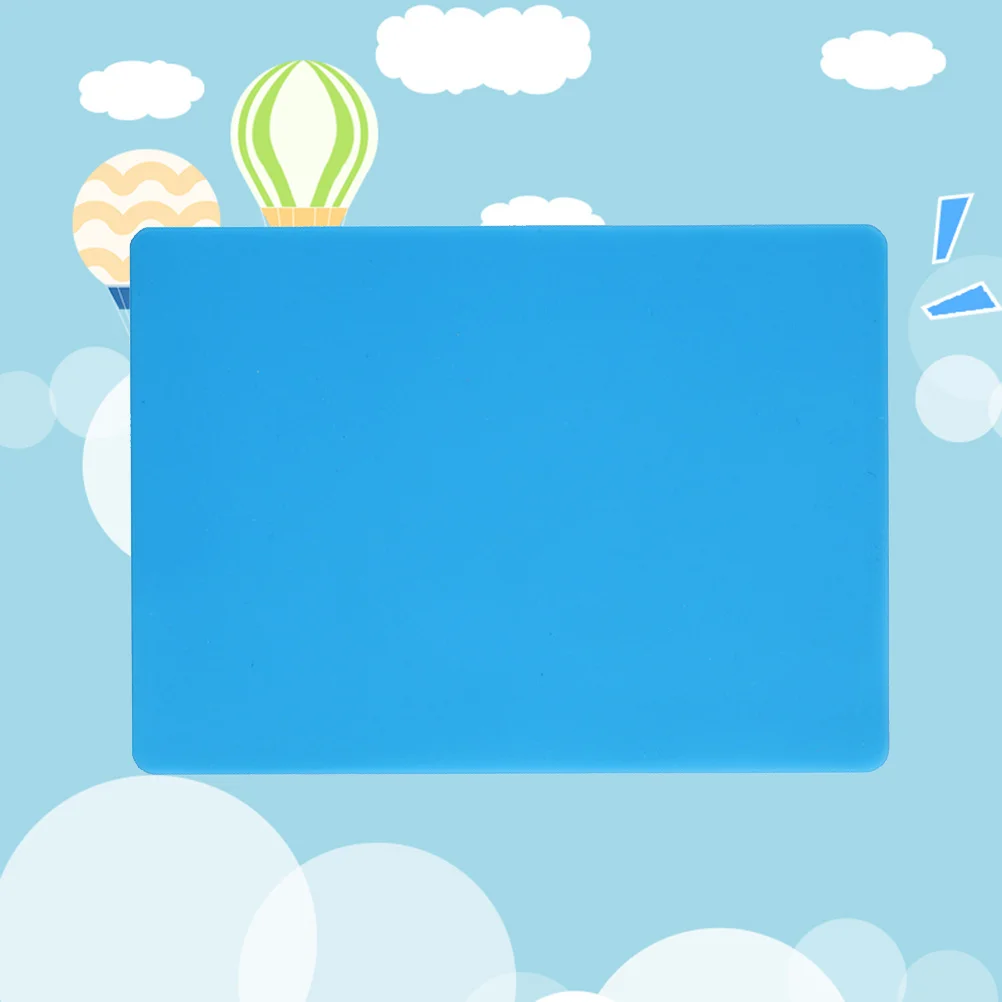 

4pcs Blue L Size Mat Resin Craft Jewelry Making Countertop Protector Silicone Sheet For Epoxy Silicone Mat For Crafts