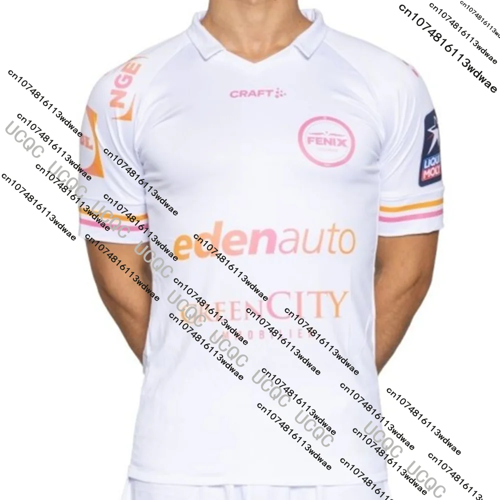 25/26 أحدث فينيكس تولوز كرة اليد جيرسي فرنسا عادية الرجال الرياضة التدريب الكبار والطفل كرة اليد تنفس رياضية تي شيرت