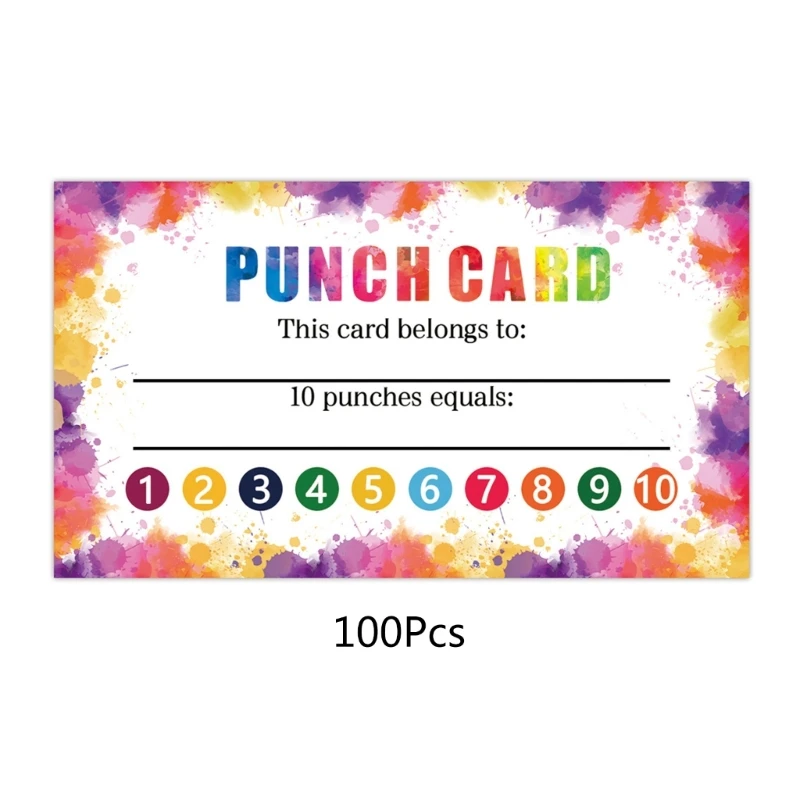 100 PCS Cards 3.5x2Inch Student Behavior Incentive Cards Incentive Loyalty Reward Card for Classroom Teacher