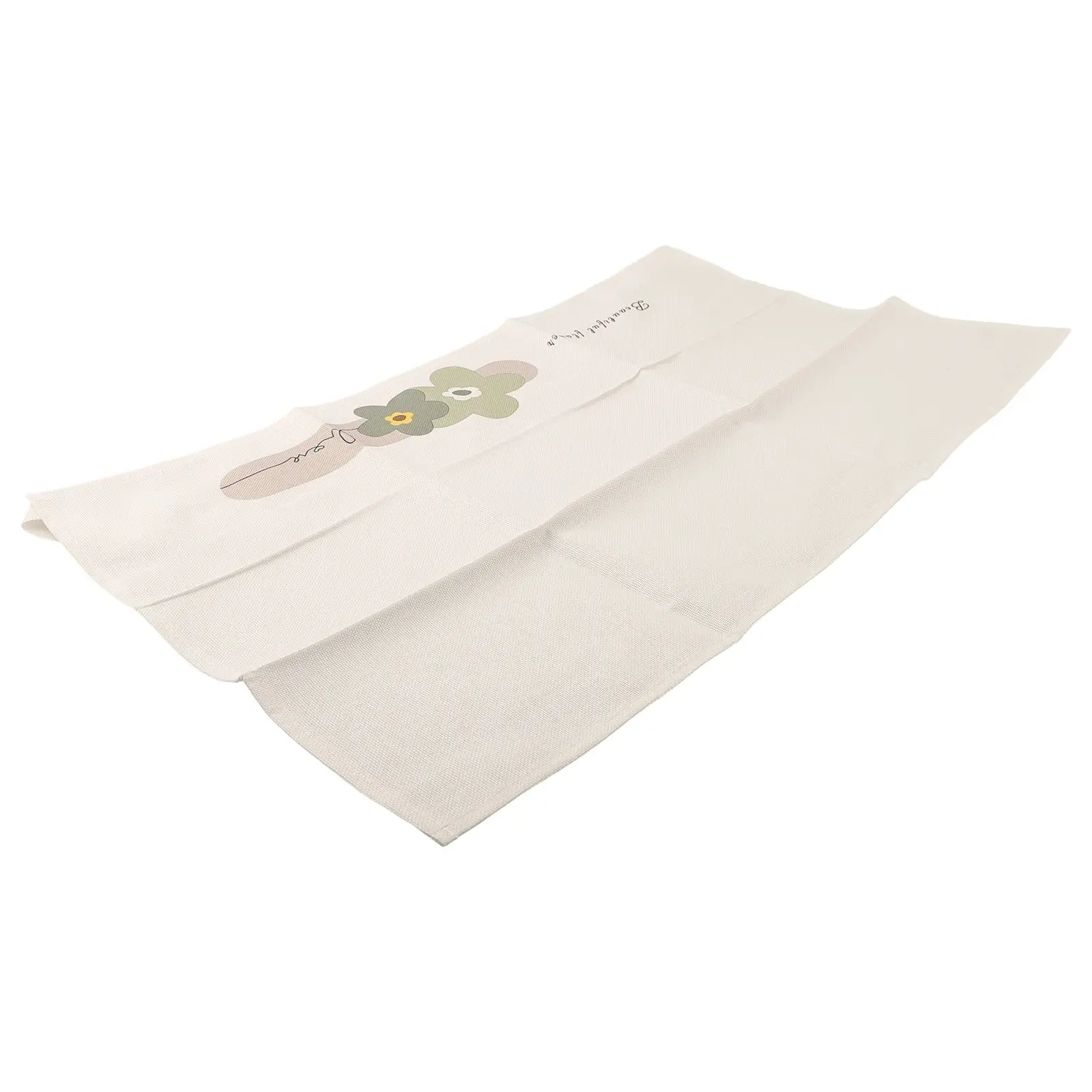 Copertura decorativa da 100 cm con motivo floreale, tessuto traspirante, facile installazione, design elegante, non macchiato per il radiatore di riscaldamento