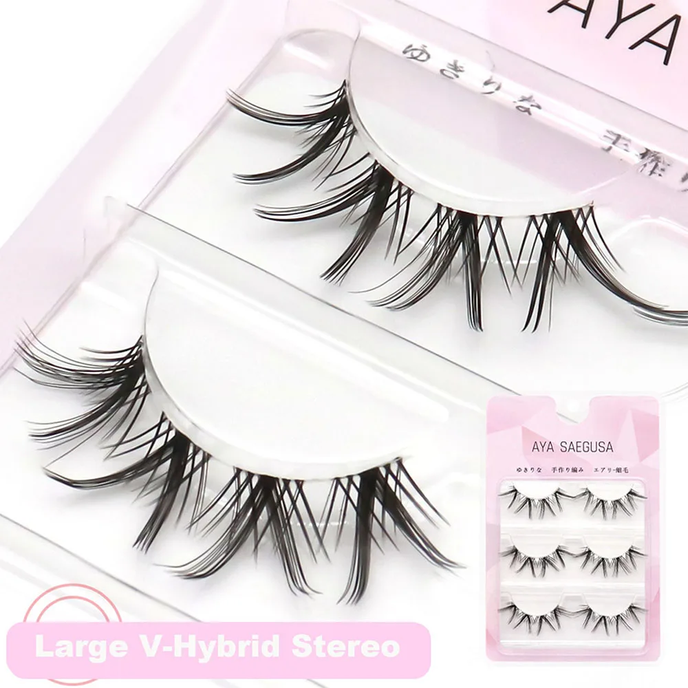 Unique Eye Eyelashes For Women Easy-wear Extension Warped Artificial Eyelashes Eye Cosmetic