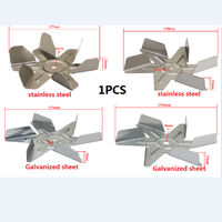 1PCS  Pellet stove exhaust fan blade hot air circulation and heat dissipation for drying oven furance Fan impeller replacement
