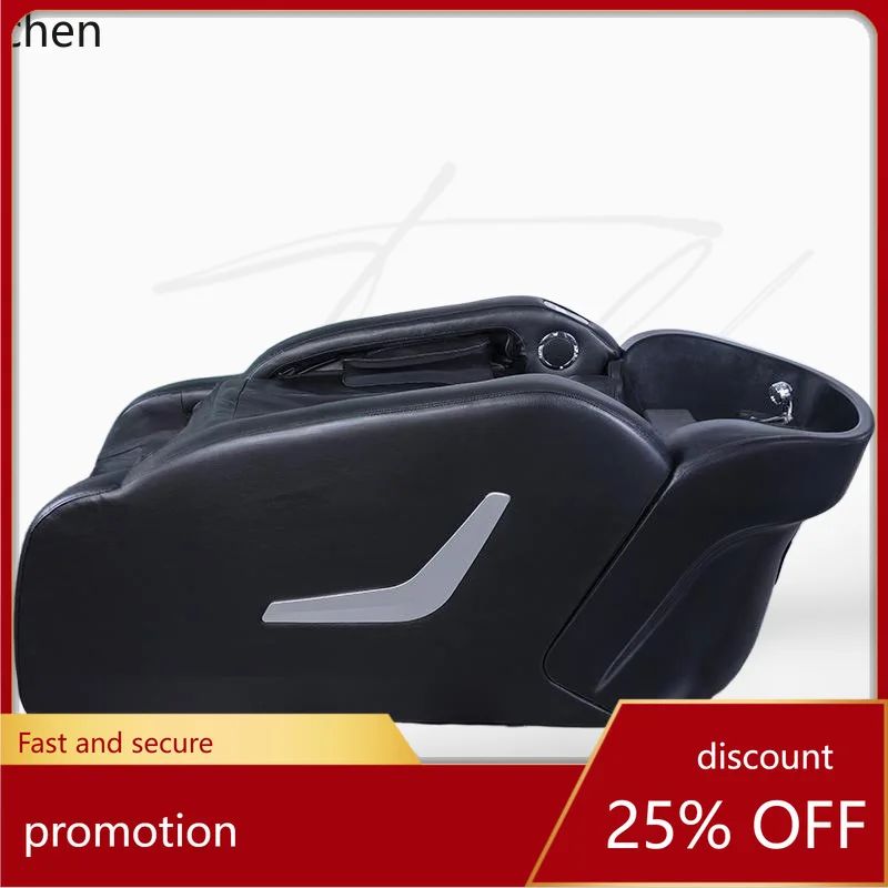 

ZML Barber Shop Electric Shampoo Bed Fully Automatic Intelligent Multifunctional Hair Salon Water Bed Special for Hair Salons