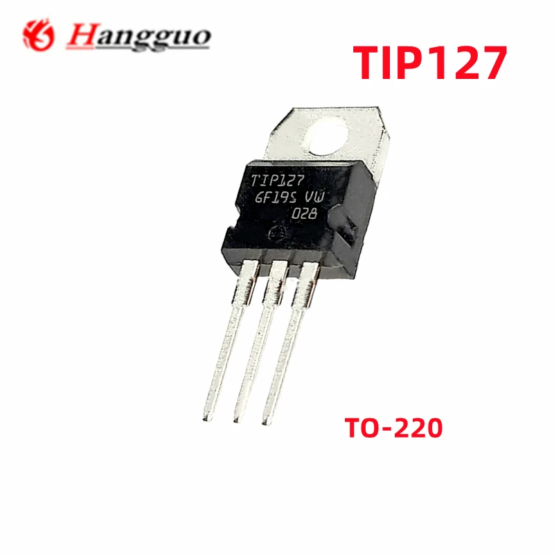 100pcs/Lot TIP122  TlP127  TO-220 PNP Darlington Transistor 5A 100V Good quality