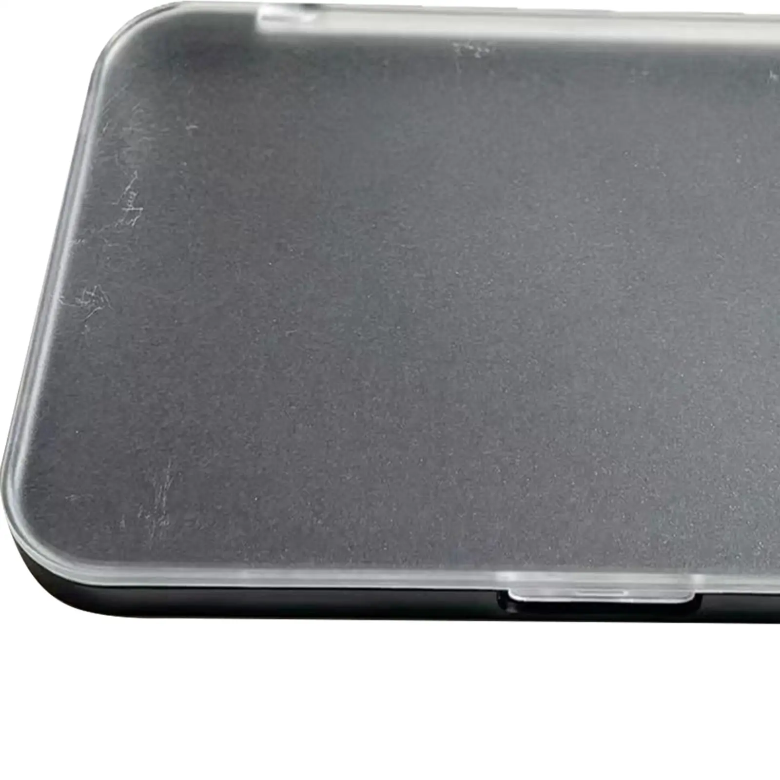 Palette de maquillage vide avec boîte de rangement de distribution de fard à paupières transparent givré