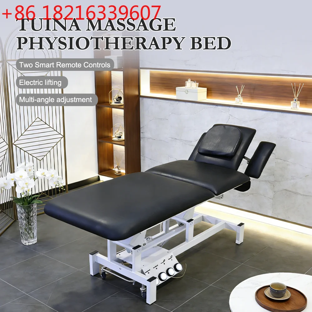 YAO 2 Motor Electric Foot Control Massage Table Clinic Examination Bed Facial Beauty Bed