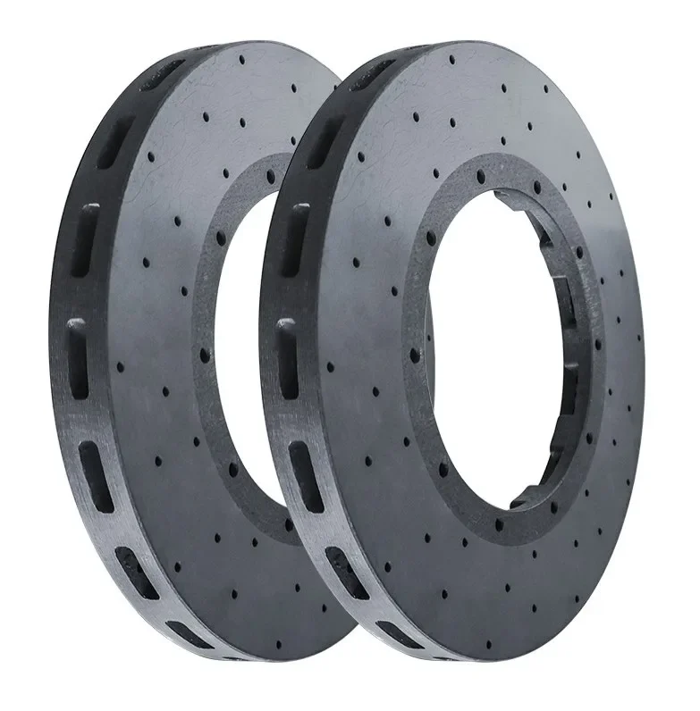 410mm Carbon Ceramic Brake Disc, Lightweight High-Performance Rotor, Heat Resistant, Fits Sports Cars & Racing Models