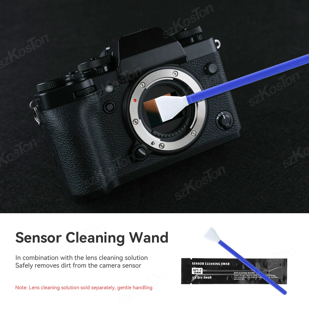 Professional DSLR Camera Cleaning Kit with Cleaning Swabs Microfiber Cloths Camera Cleaning Pen for Camera Lens Optical Lens