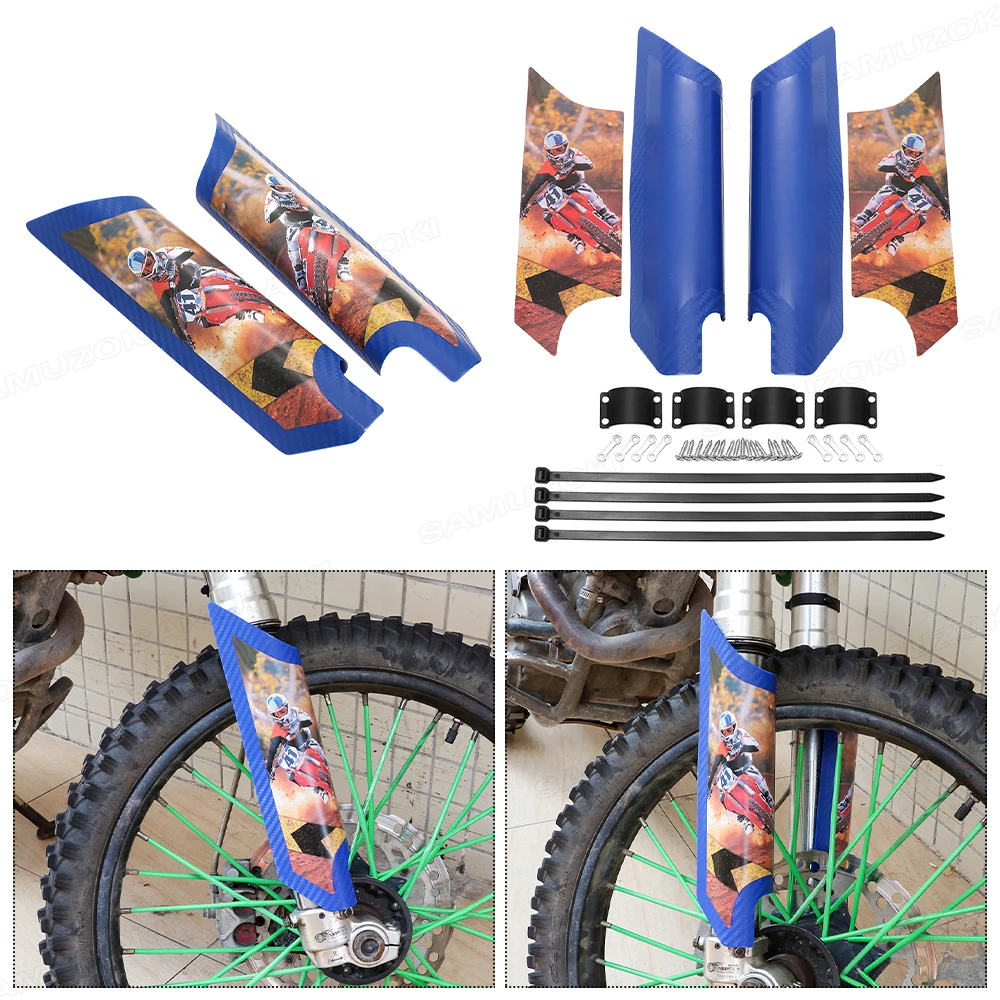 Motorcycle Shock Protection Cover Fork Guard For Off-Road Vehicle For Suzuki DR-Z 400 S 400 SM 125 L RM 250 RMX 450 Z RM 85L